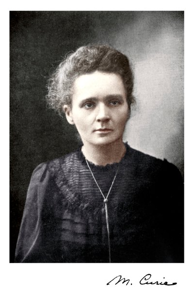 Marie Curie, Polish-born French physicist, 1917 by Unbekannt