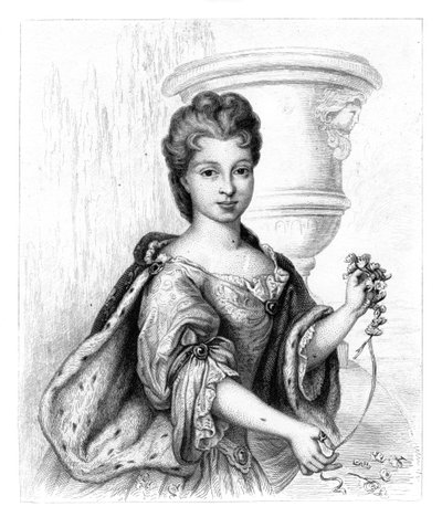 Marie Louise Elisabeth of Orleans by Unbekannt