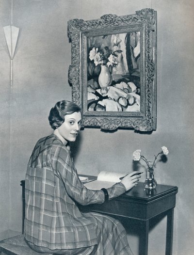Marie Ney in her Flat, c. 1934 by Unbekannt