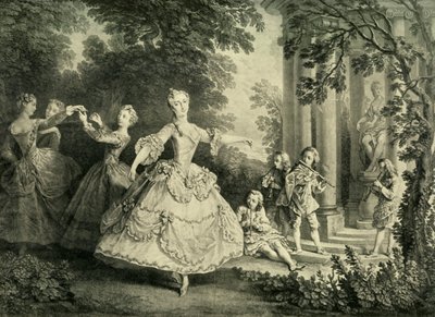 Marie Sallé Dancing by Unbekannt