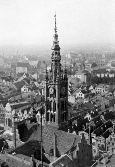 Marienkirche Church steeple, Germany by Unbekannt