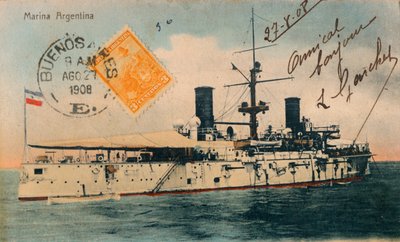 Marina Argentina. Acorazado, Belgrano by Unbekannt