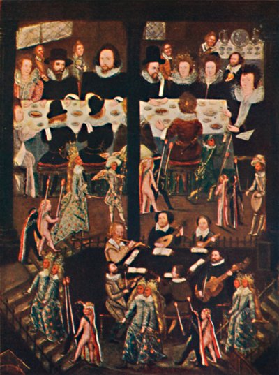Marriage Feast of Sir Henry Unton, c1596 by Unbekannt