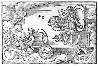 Mars, Roman god of war, 1569 by Unbekannt