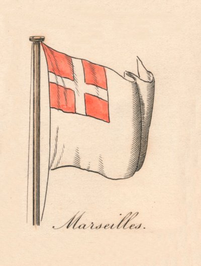 Marseilles, 1838 by Unbekannt