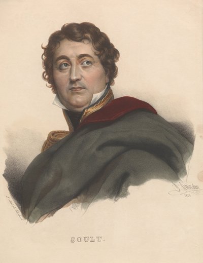 Marshal General Nicolas Jean-de-Dieu Soult, 1835 by Unbekannt