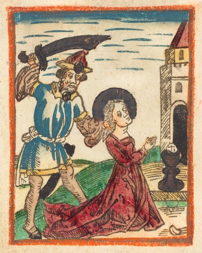 Martyrdom of Saint Barbara by Unbekannt
