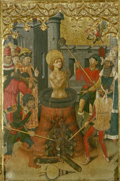 Martyrdom of Saint John the Evangelist by Unbekannt