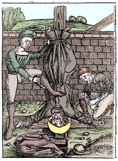 Martyrdom of St Peter, Rome, c64 by Unbekannt