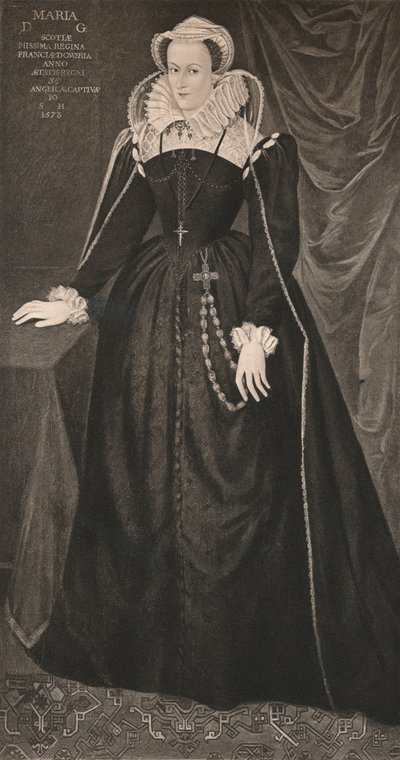 Mary, Queen of Scots, c16th Century, 1904 by Unbekannt