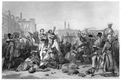 Massacre at Cawnpore by Unbekannt