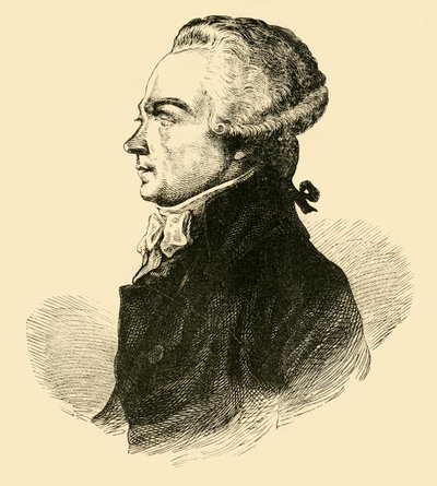 Maximilien Robespierre by Unbekannt