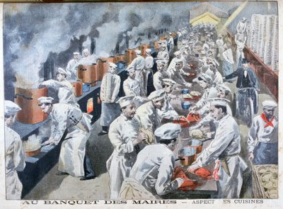 Mayors Banquet, Paris by Unbekannt