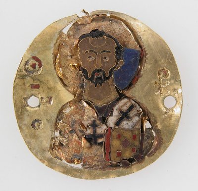 Medallion of St. John Chrysostom, Byzantine, 10th-11th century by Unbekannt