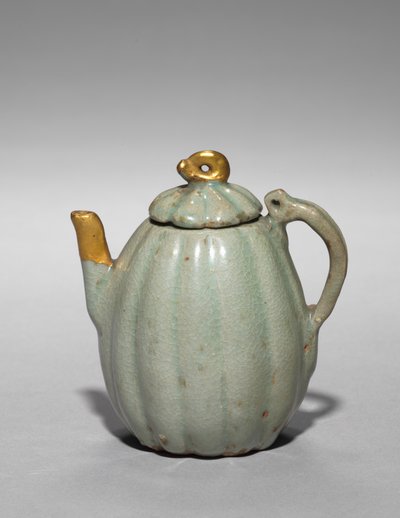 Melon-shaped Wine Ewer, 1100s-1200s by Unbekannt