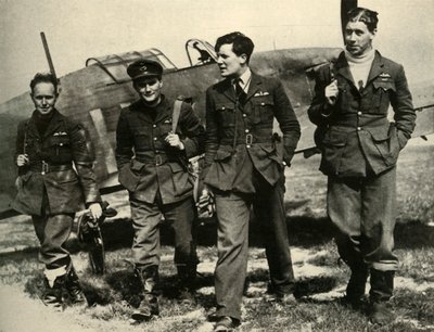 Members of 73 Squadron, 1939-1940 by Unbekannt