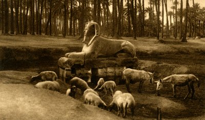 Memphis - The Alabaster Sphinx by Unbekannt