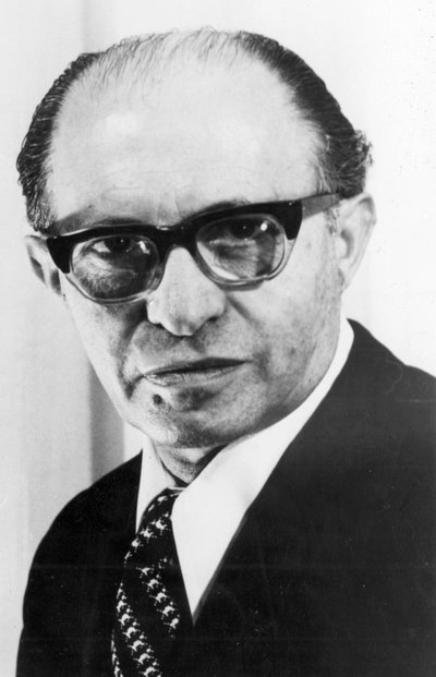 Menachem Begin, Polish-born Israeli statesman by Unbekannt