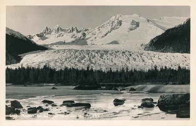 Mendenhall Glacier near Juneau, Alaska, c1940 by Unbekannt