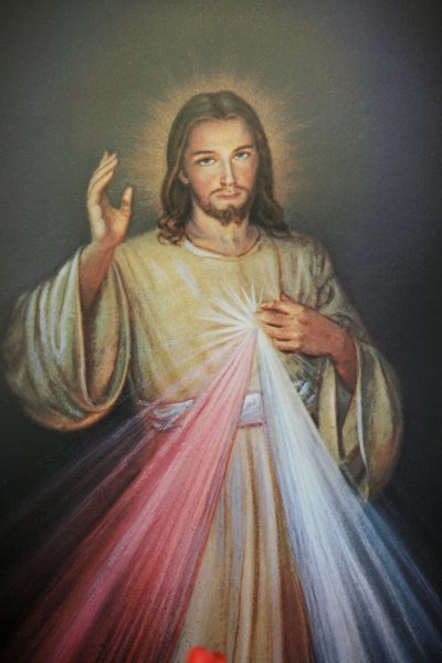 Merciful Christ painting, Macau, China by Unbekannt
