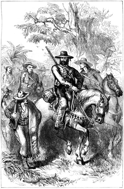 Mexican Filibusters on the March by Unbekannt