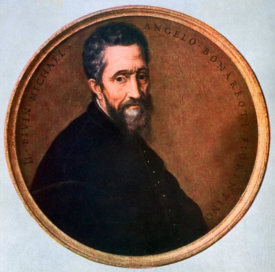 Michelangelo Buonarroti, Italian Renaissance artist by Unbekannt