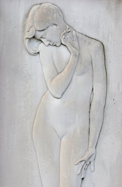 Milano monumental cemetery: woman, Milan, Italy by Unbekannt