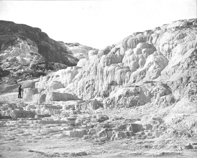 Minerva Terrace, Yellowstone Park, USA by Unbekannt