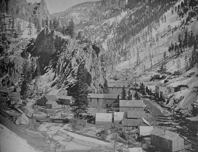 Mining Camp, Nevada, c1897 by Unbekannt