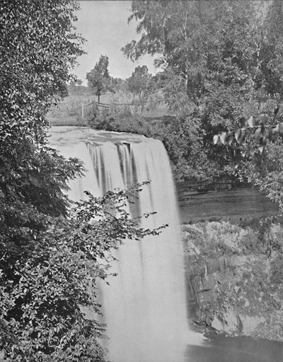 Minnehaha Falls, Minn., c1897 by Unbekannt