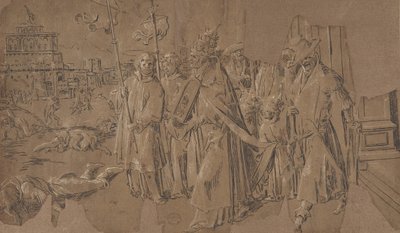 Miracle of Saint Gregory by Unbekannt