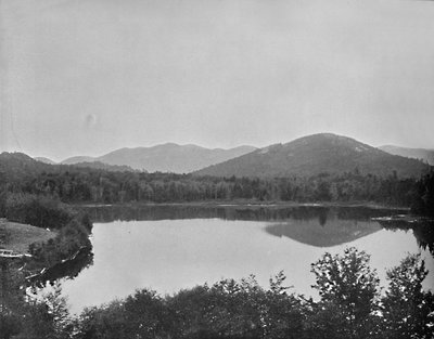 Mirror Lake, Adirondacks, New York by Unbekannt