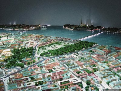Model of Saint Petersburg by Unbekannt