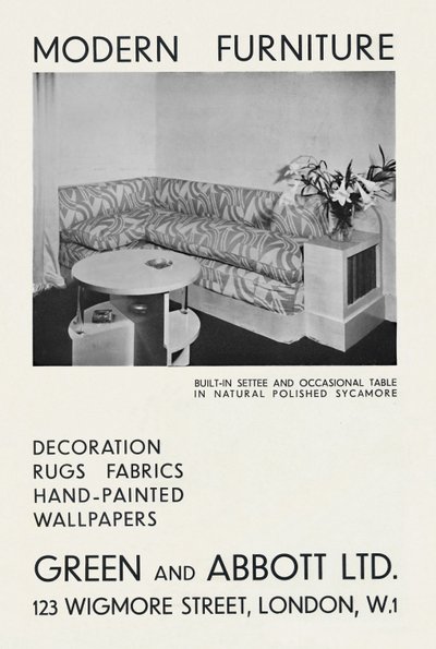 Modern Furniture - Green and Abbott Ltd. by Unbekannt
