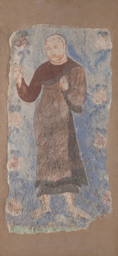Monk Holding a Lotus by Unbekannt