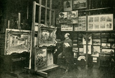 Monsieur Detaille in His Studio by Unbekannt