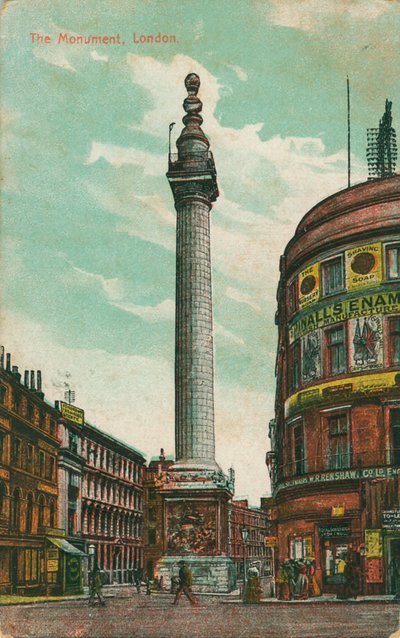 Monument, London by Unbekannt