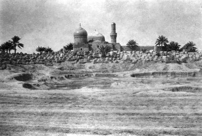 Mosque and Graveyard Near Baghdad, 1918 by Unbekannt