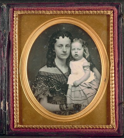 Mother and Child, c. 1855 by Unbekannt