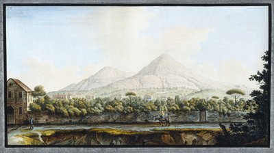 Mount Vesuvius, Kingdom of Naples, c 1767 by Unbekannt