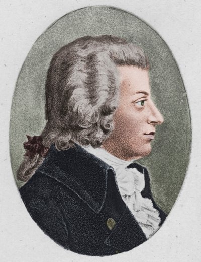 Mozart by Unbekannt
