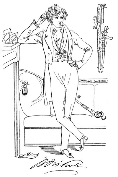 Mr. Disraeli in His Youth by Unbekannt