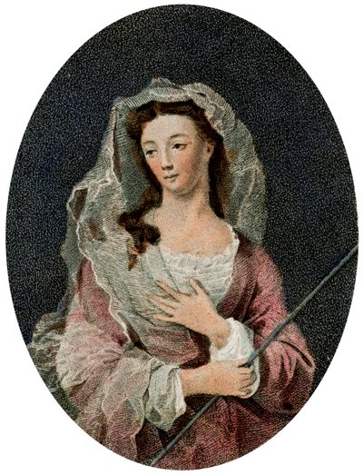 Mrs Woffington, 1795 by Unbekannt