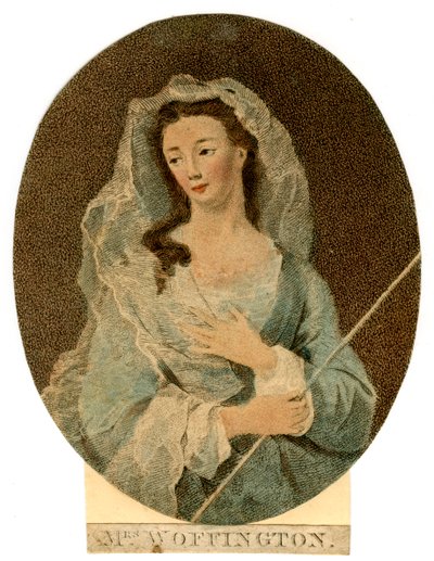 Mrs Woffington by Unbekannt