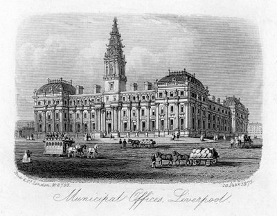 Municipal Offices, Liverpool by Unbekannt