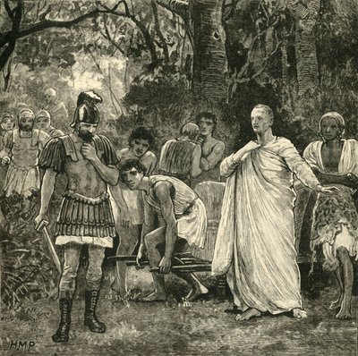 Murder of Cicero, 1890 by Unbekannt