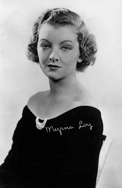Myrna Loy, American Actress by Unbekannt