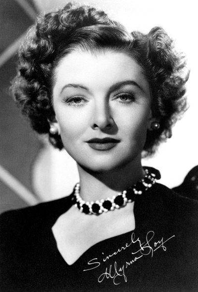 Myrna Loy, American actress by Unbekannt