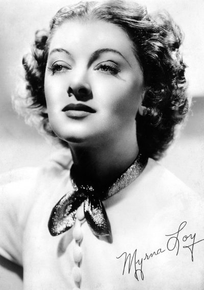 Myrna Loy, American Actress by Unbekannt