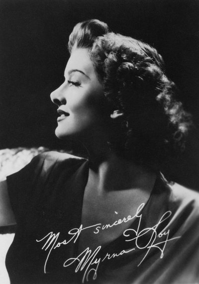 Myrna Loy, American Actress by Unbekannt